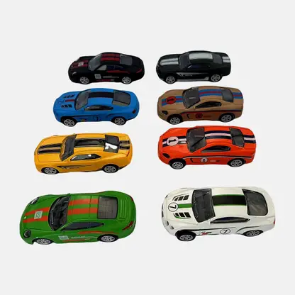 Машинка гоночная 1:43 металлическая DS835 в ассортименте