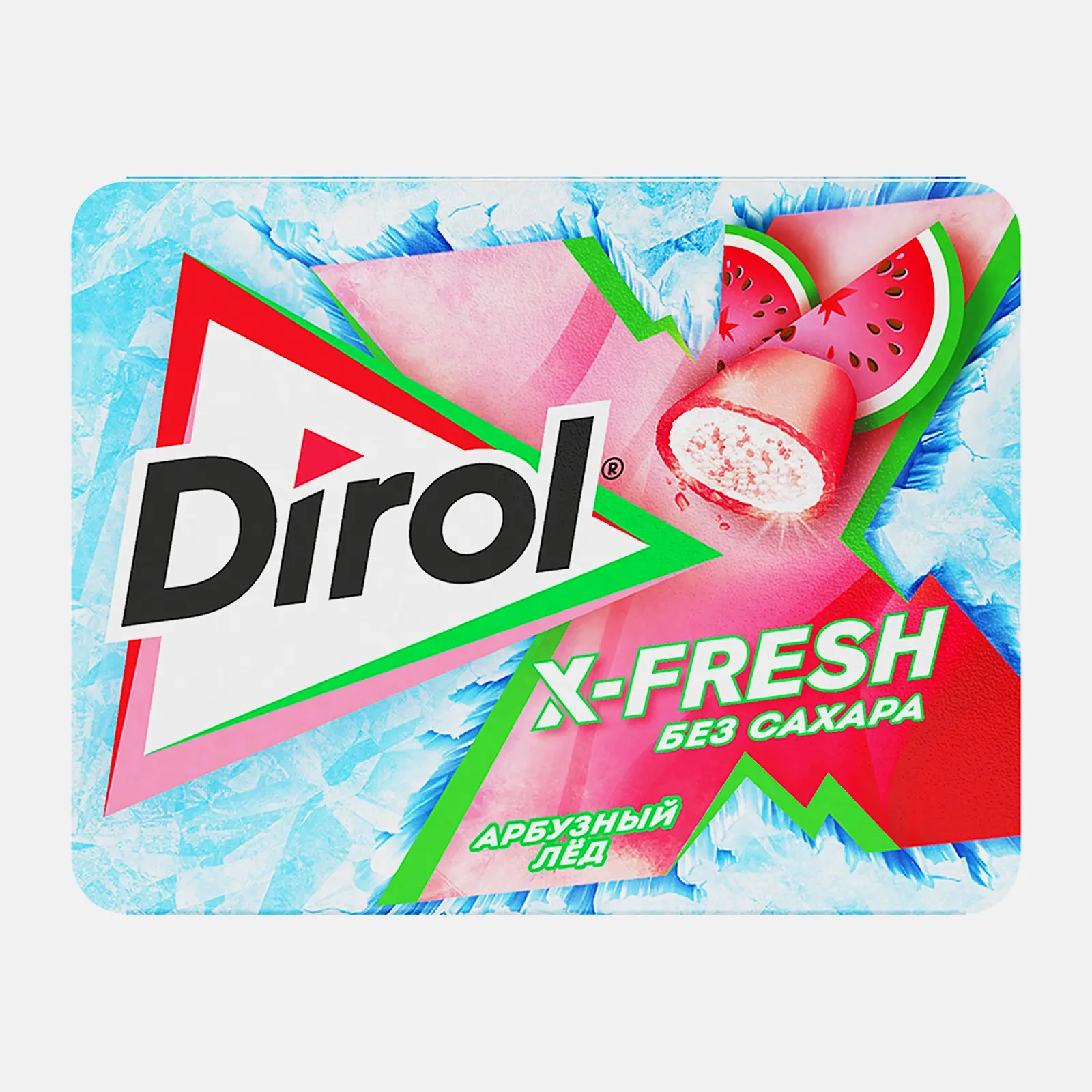 Изображение товара Жевательная резинка Dirol X-Fresh Арбузный лед 16г