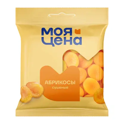 Изображение товара Абрикосы Моя цена сушеные 100г