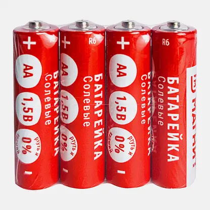 Батарейки Магнит солевые АА 4шт