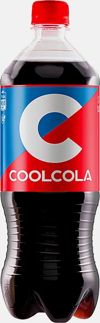 Изображение товара Классический напиток Cool Cola 1л с ванилью и натуральными ароматизаторами