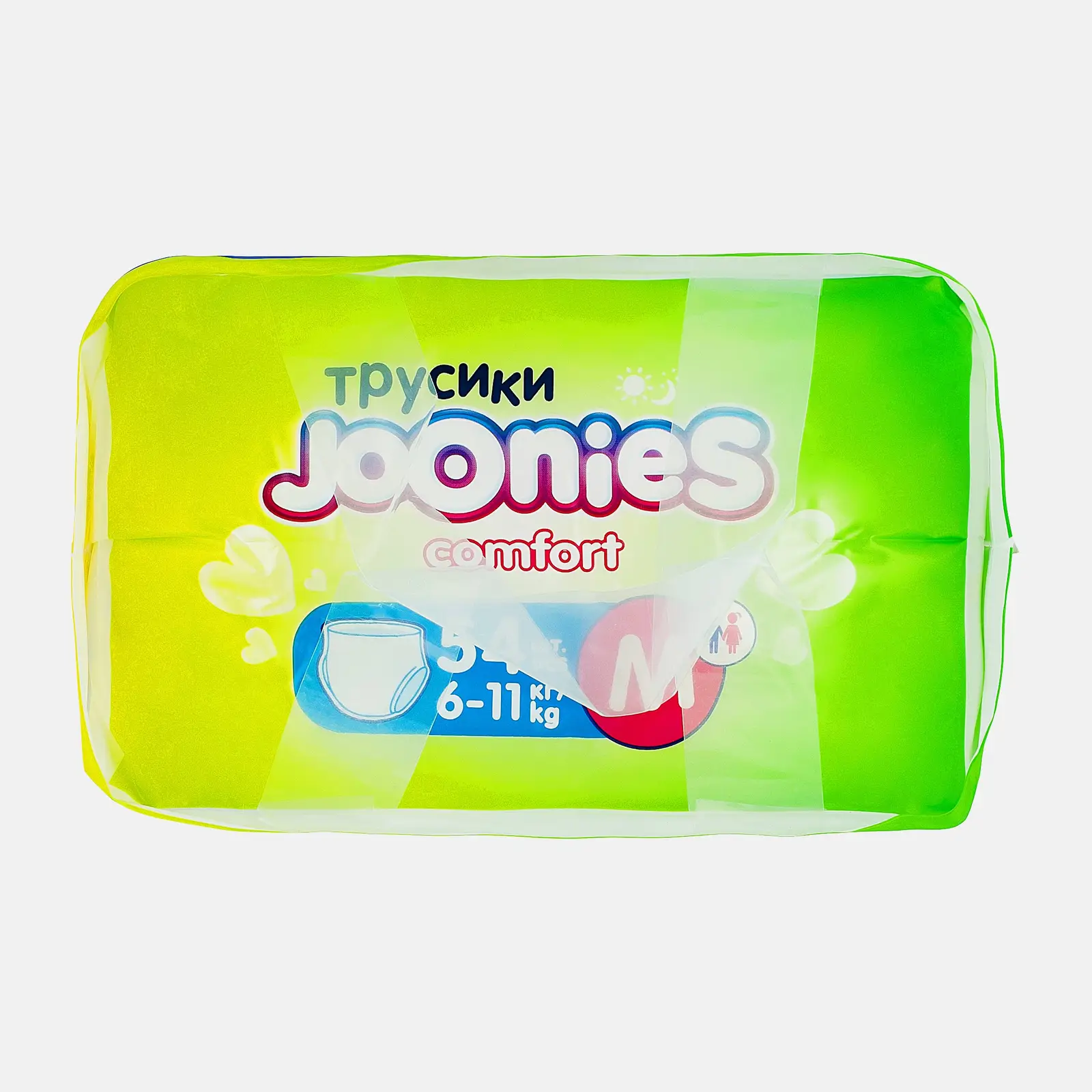Подгузники-трусики Joonies Comfort р.M 6-11кг 54шт