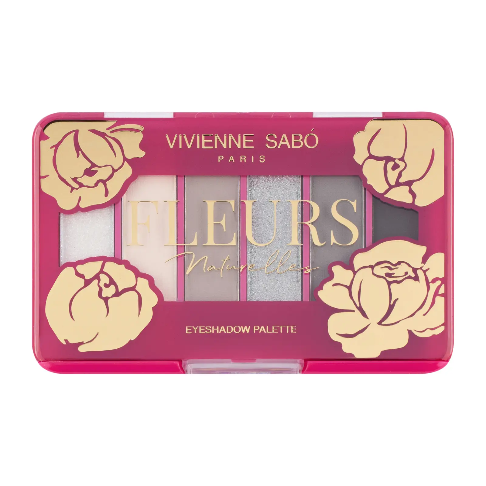 Тени для век Vivienne Sabo Paris 6 цветов тон 04 