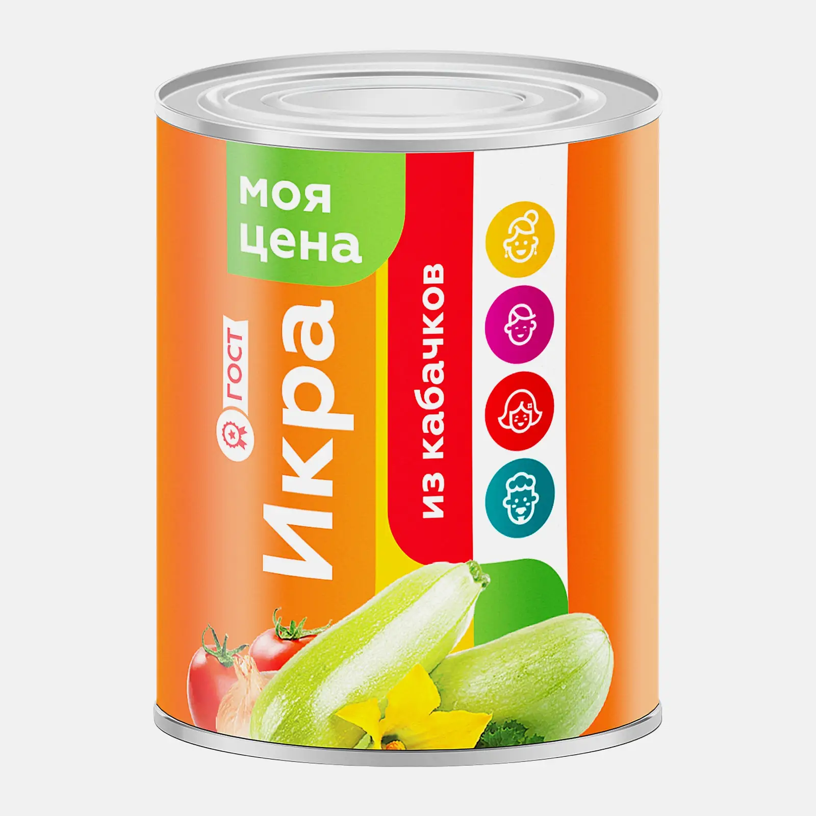 Икра Моя цена кабачковая 360г