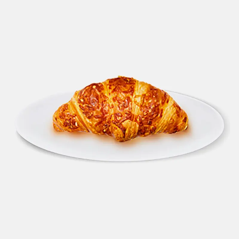 Изображение товара Круассан с ветчиной и сыром 100г вкусная выпечка свежая