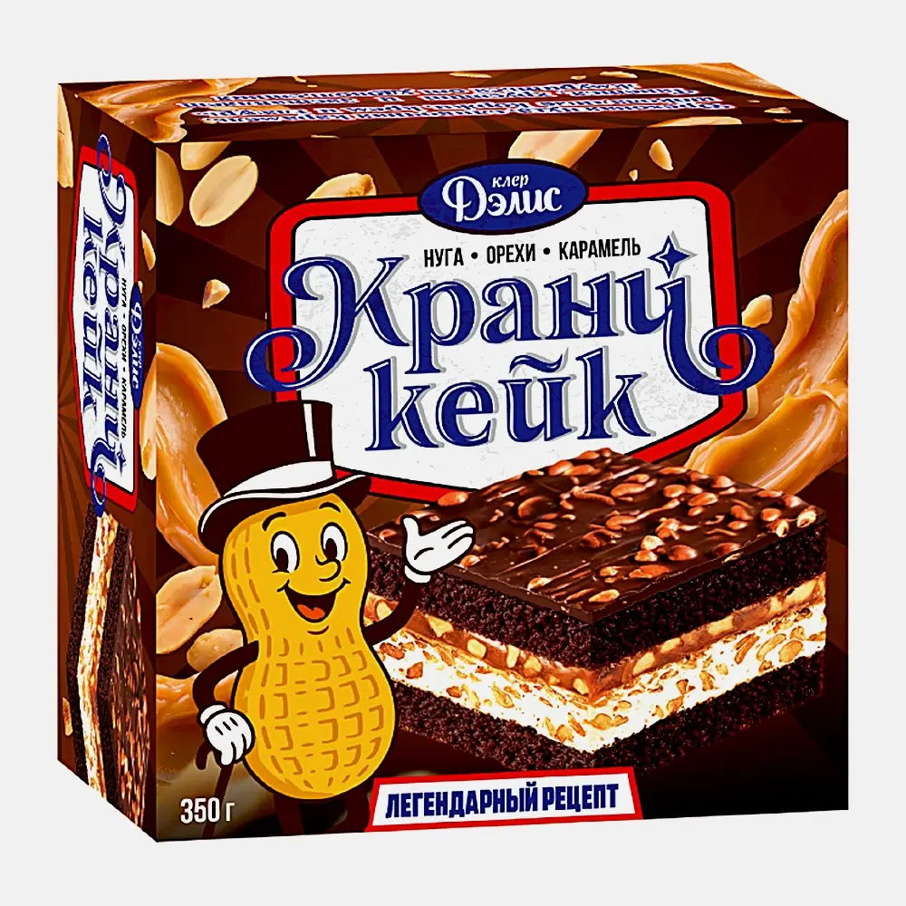 Торт Кранч кейк Клер Дэлис 350г Торт Кранч кейк Клер Дэлис 350г