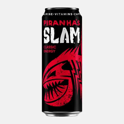 Энергетический напиток Piranhas Slam Classic Energy 450мл