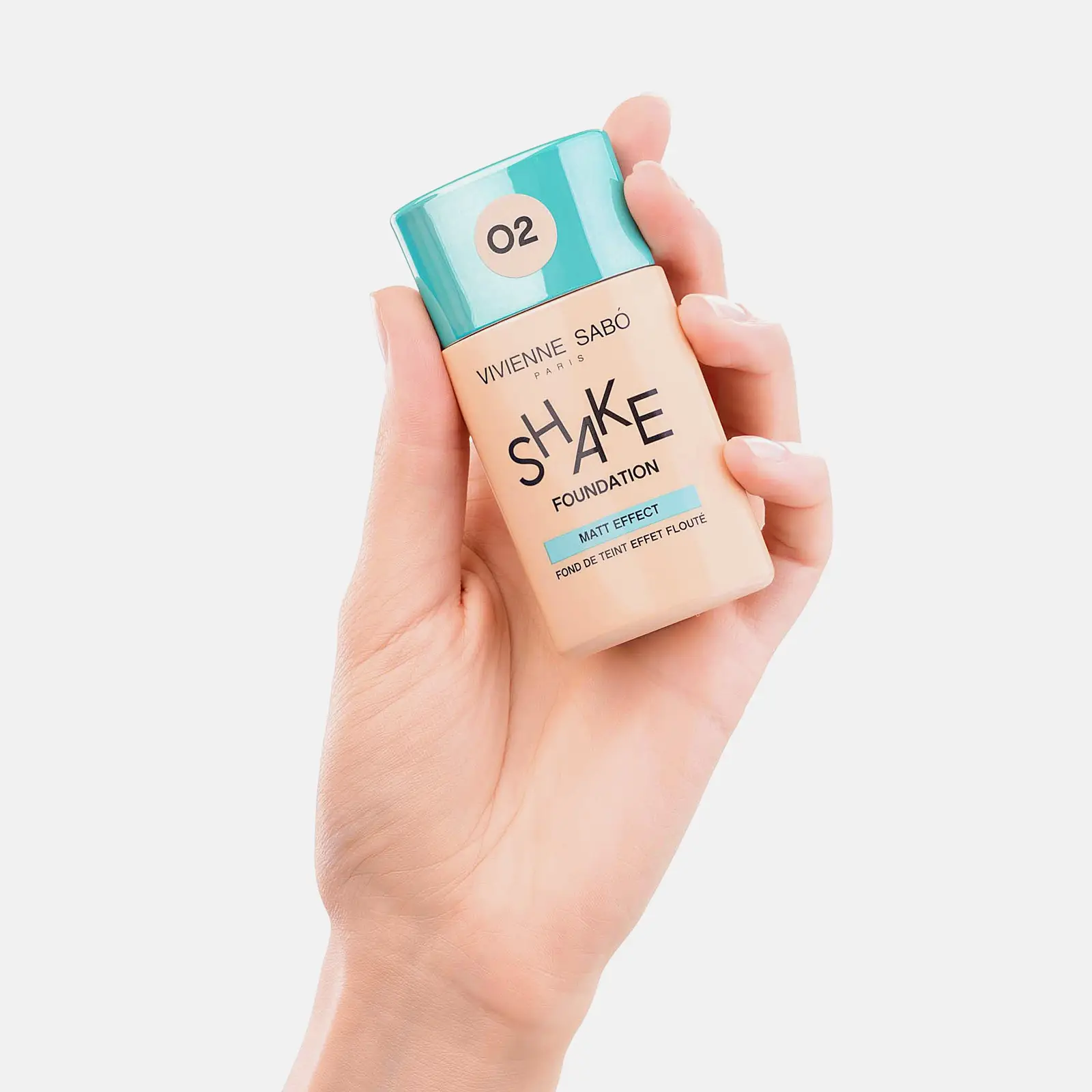 Тональный крем Vivienne Sabo Shakefoundation матовый тон 02