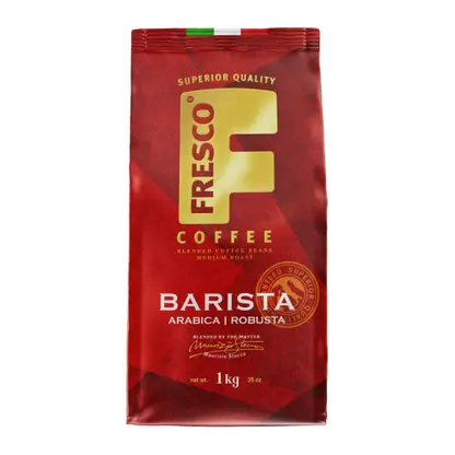 Изображение товара Кофе в зернах Fresco Arabica Barista натуральный жареный 1кг для кофемашин и турки