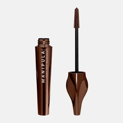 Термостойкая термотушь для ресниц объём и удлинение тон 02 Коричневый Manipula Influence Beauty