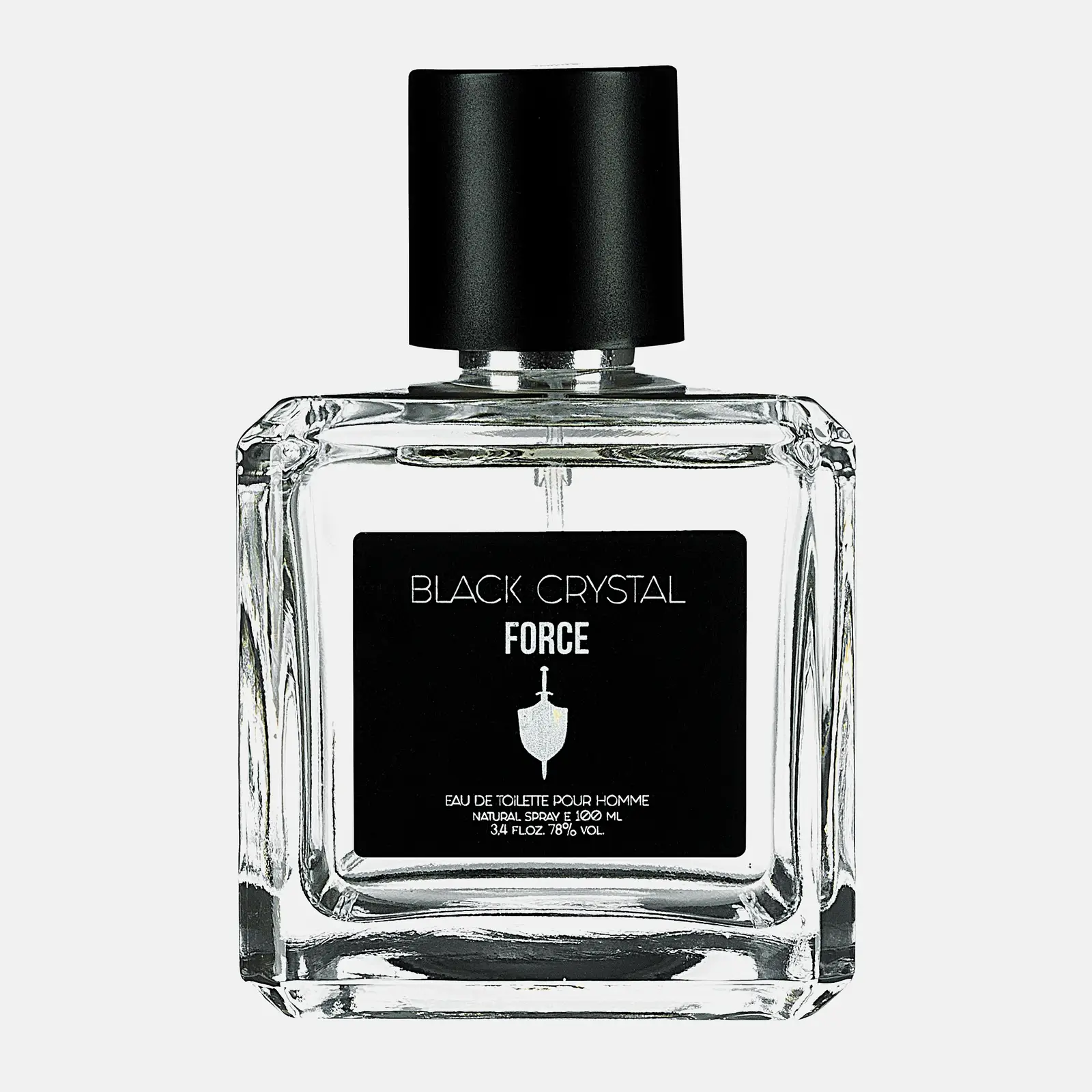 Туалетная вода Force Black Crystal мужская 100мл