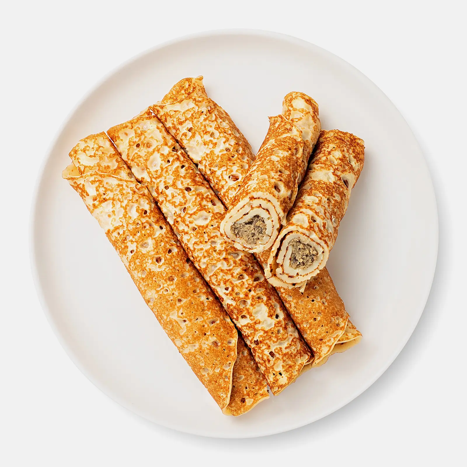 Изображение товара Блины с курицей и грибами 280г от Мираторг