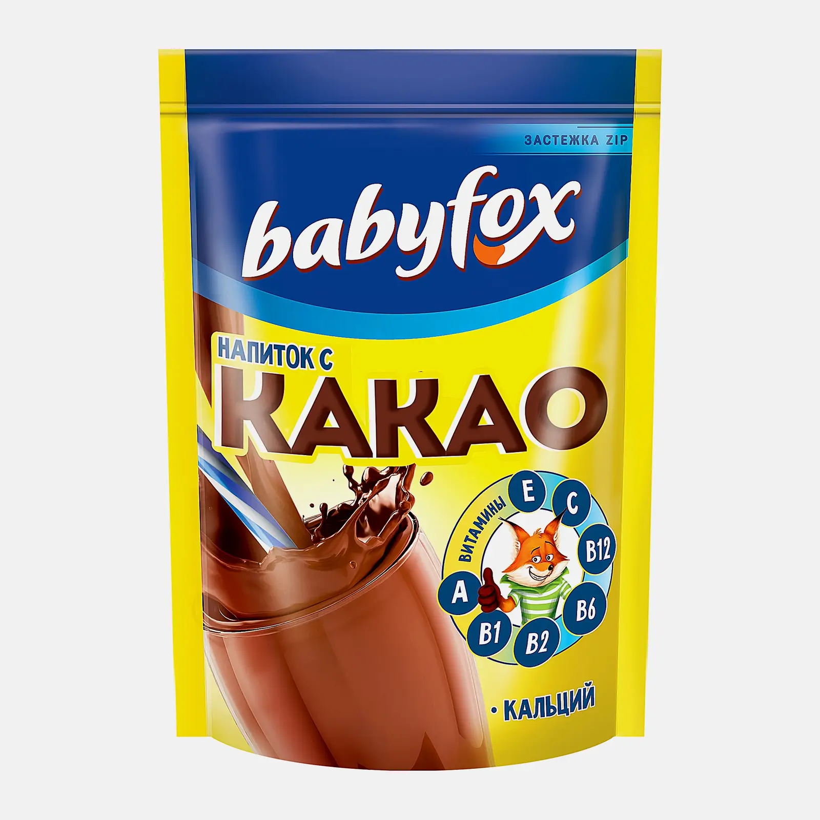 Изображение товара Какао-напиток Babyfox 130г с натуральными витаминами и корицей