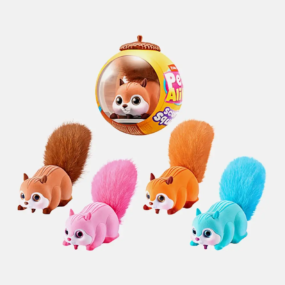 Мягкая игрушка Белка Zuru Pets Alive в ассортименте - фото 6