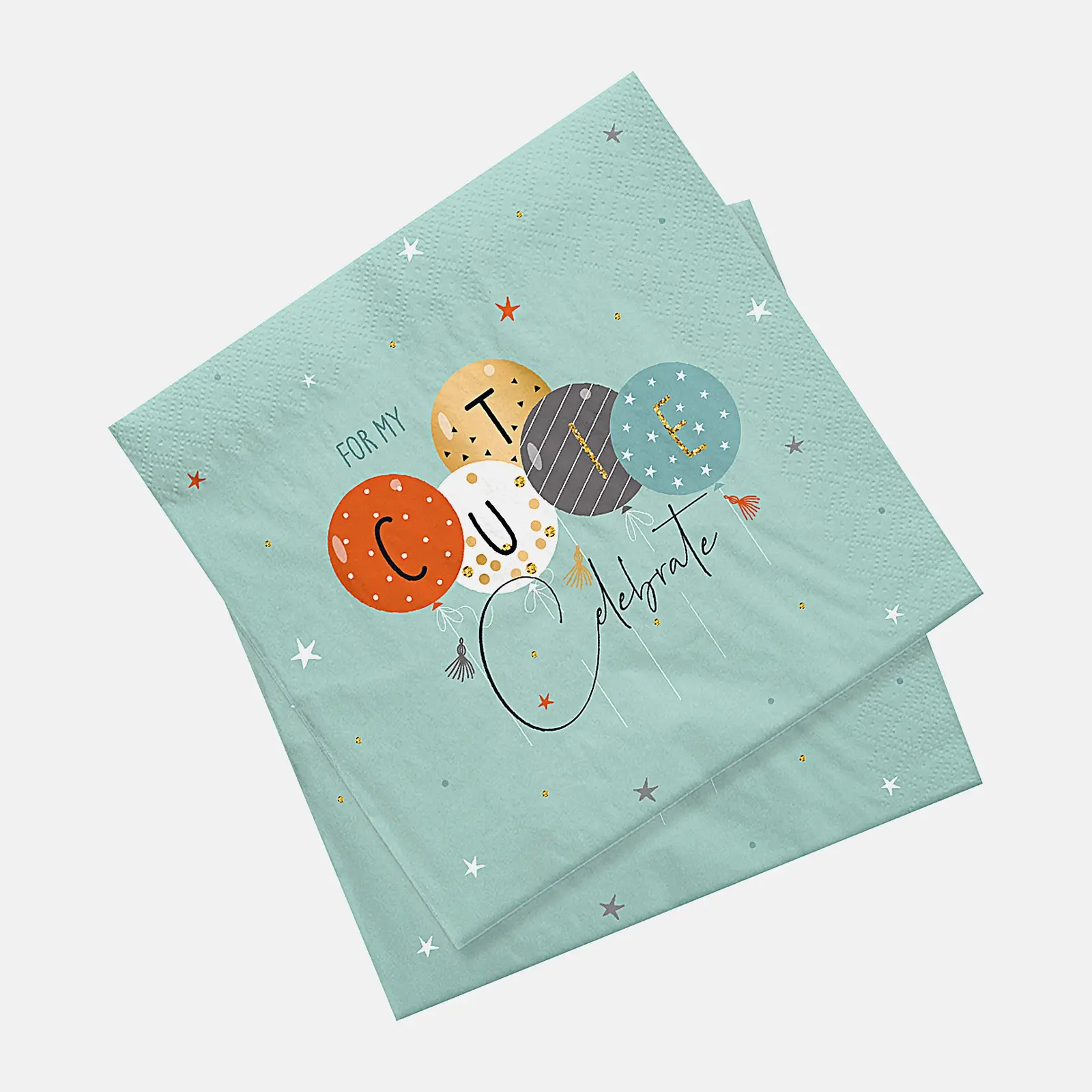 Салфетки бумажные Party 33*33см 12шт