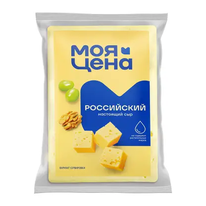 Изображение товара Сыр Моя цена Российский весовой