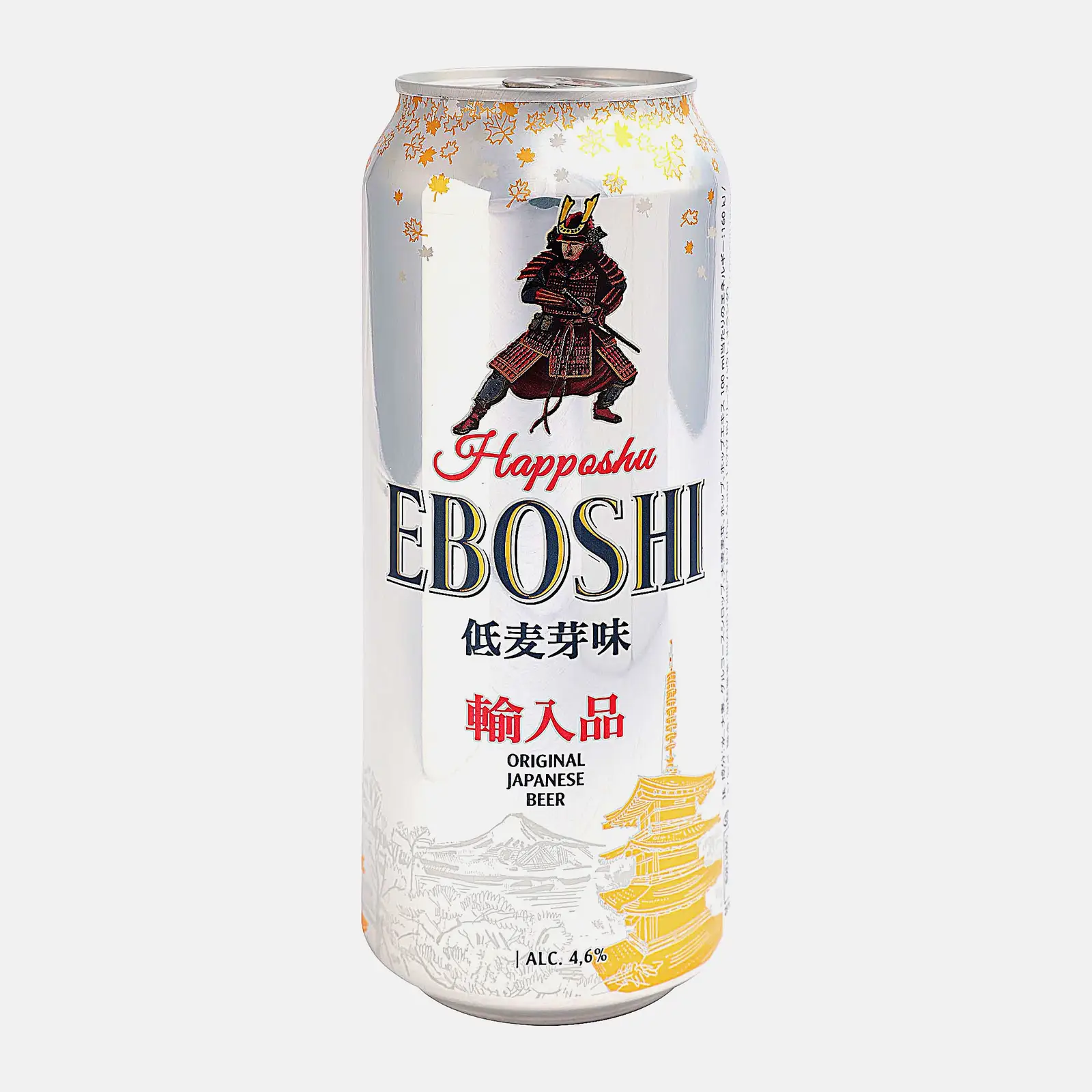 Пиво Eboshi Happoshu светлое фильтрованное пастеризованное 4.6% 500мл Пиво Eboshi Happoshu светлое фильтрованное пастеризованное 4.6% 500мл