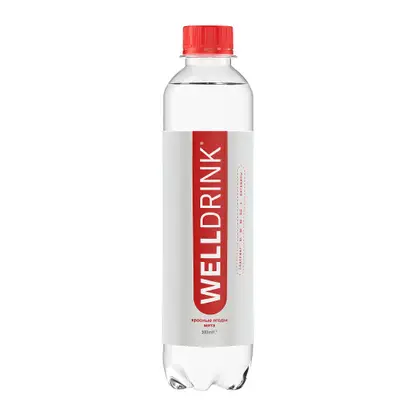 Изображение товара Напиток Welldrinк вкус Красные ягоды-мята 500мл
