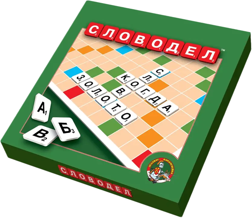 Настольная игра Десятое королевство Словодел 23.5*2.2*23.5см 300г