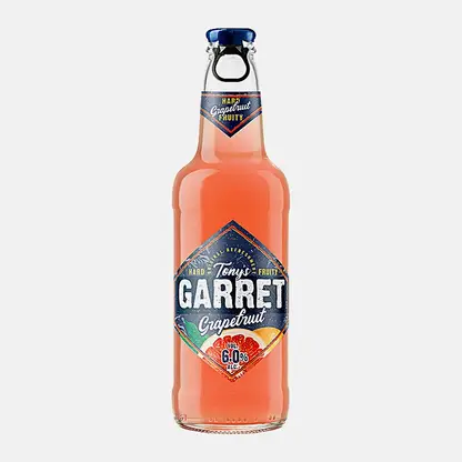 Пивной напиток Tonys Garret Hard Grapefruit пастеризованный 6% 400мл
