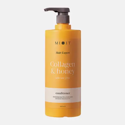 Бессульфатный кондиционер для волос Collagen & Honey Hair Expert Mixit 1л