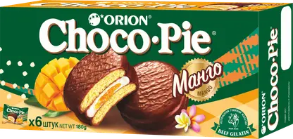 Изображение товара Печенье Манго Choco Pie 180г