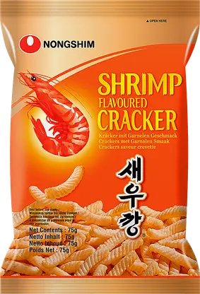 Чипсы Nongshim креветочные 75г