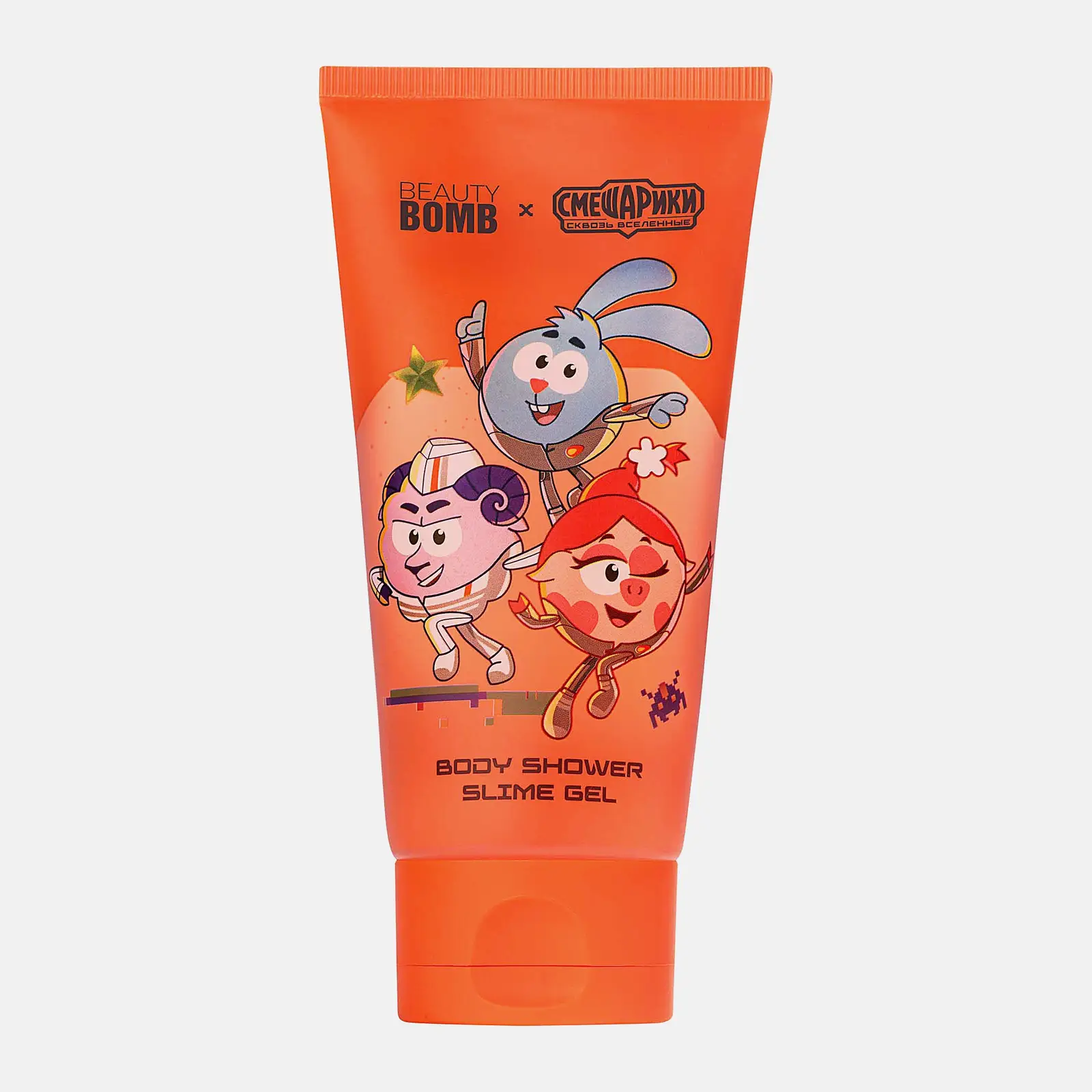 Гель-слайм для душа Beauty Bomb Смешарики 30мл Гель-слайм для душа Beauty Bomb Смешарики 30мл