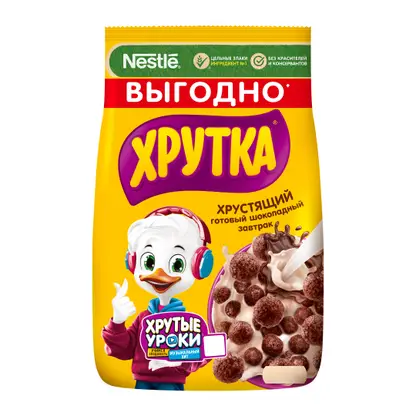 Изображение товара Шарики Хрутка шоколадные обогащенные кальцием 650г