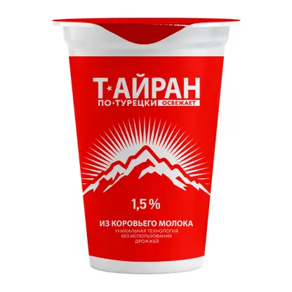 Изображение товара Тайран Молочные горки по-турецки с солью 1.5% 220г