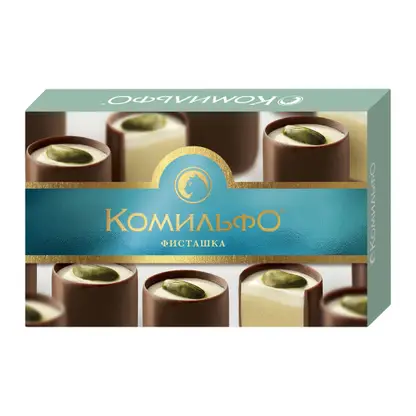 Изображение товара Конфеты шоколадные Фисташка Комильфо 116г