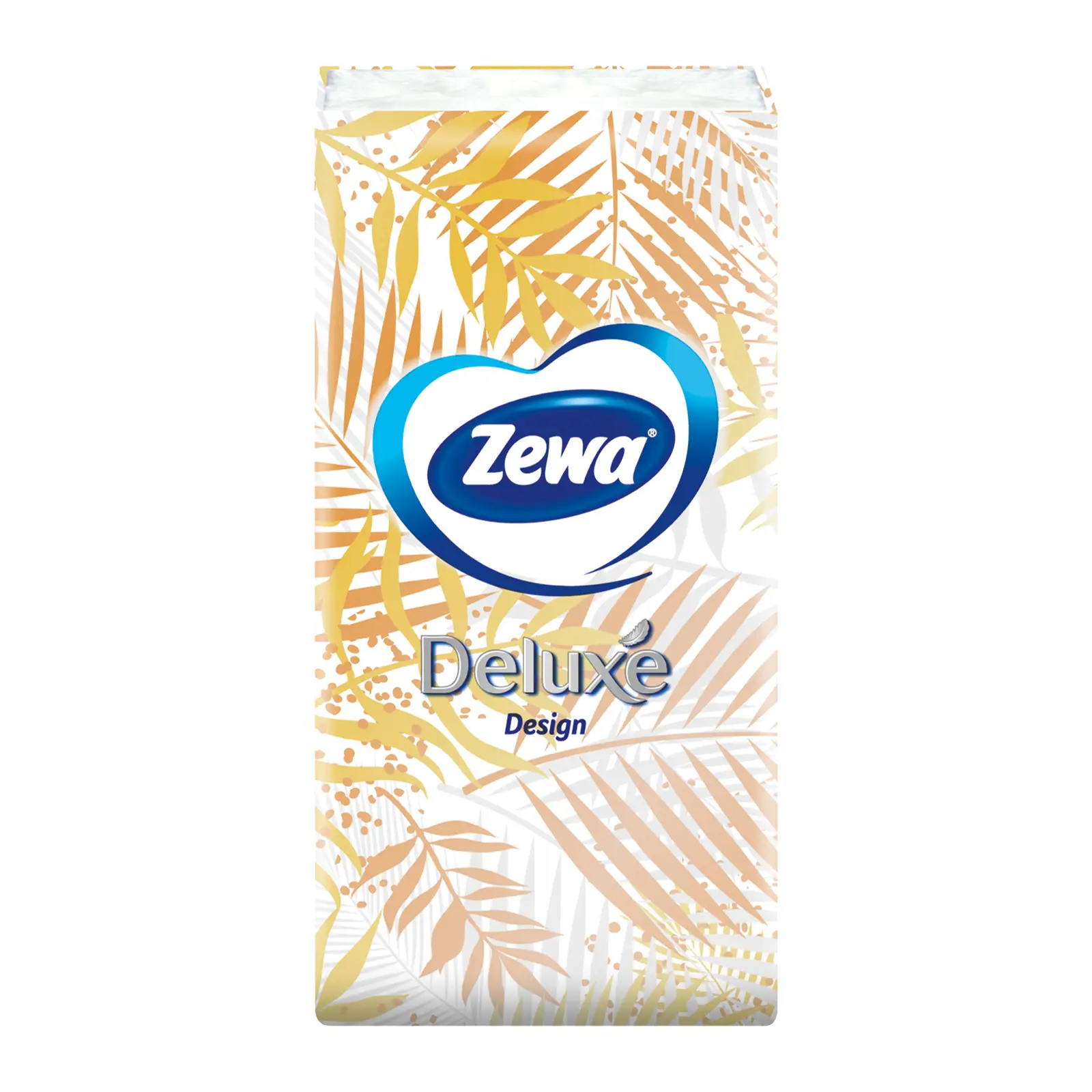 Платочки бумажные носовые Zewa Deluxe Design 3 слоя 10шт