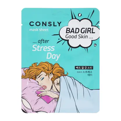Изображение товара Маска для лица Consly Bad Girl Good Skin Тканевая после тяжелого дня