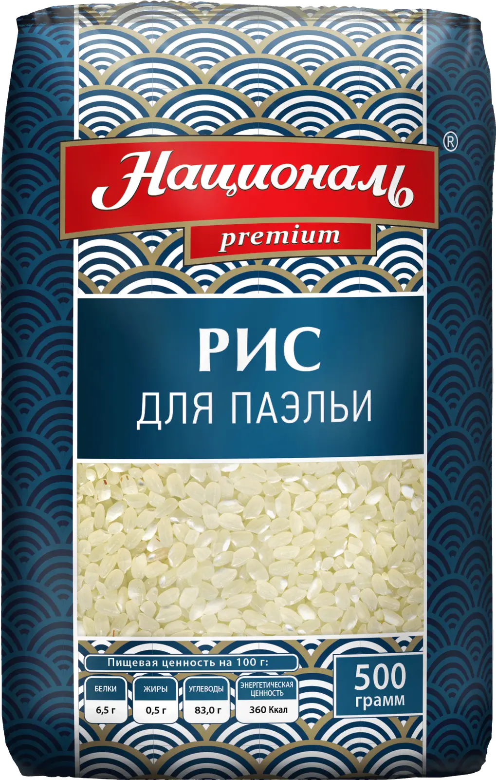 Рис Националь для паэльи среднезерный 500г — в каталоге на сайте сети  Магнит | Краснодар