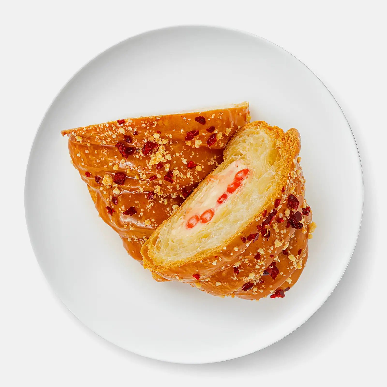 Изображение товара Круассан с джус бабл Карамель-вишня 110г Гранола-Опт