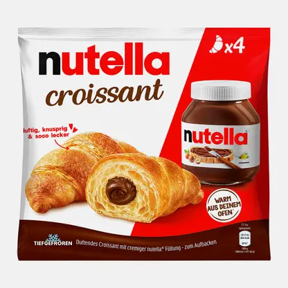 Круассаны Croissant с нутеллой Nutella 4шт 340г