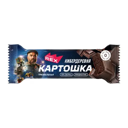 Изображение товара Батончик глазированный Картошка трюфельная без сахара Proteinrex 40г