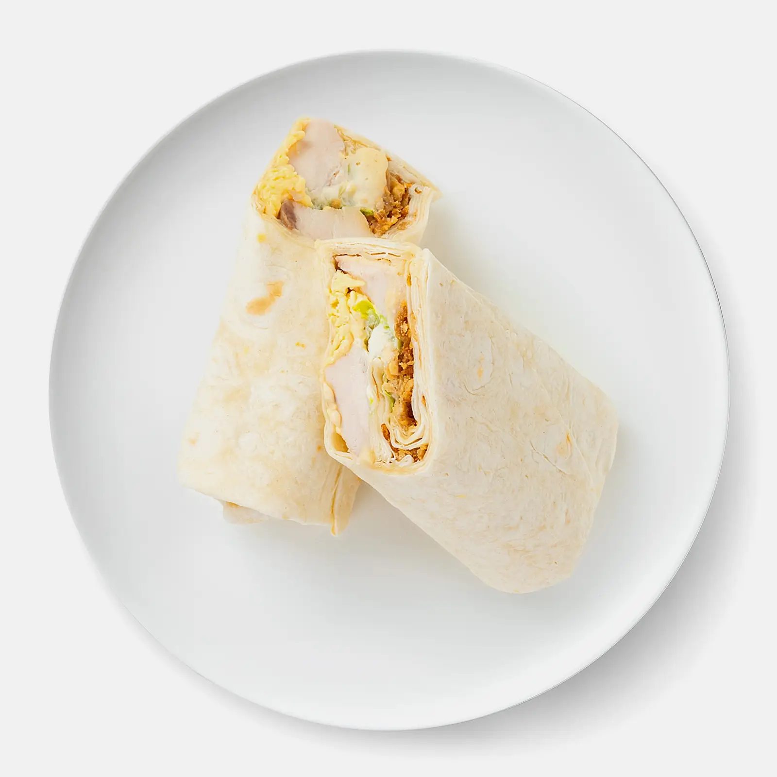 Изображение товара Сэндвич-ролл Цезарь 200г Йуми - вкусная свежая закуска с курицей и соусом цезарь