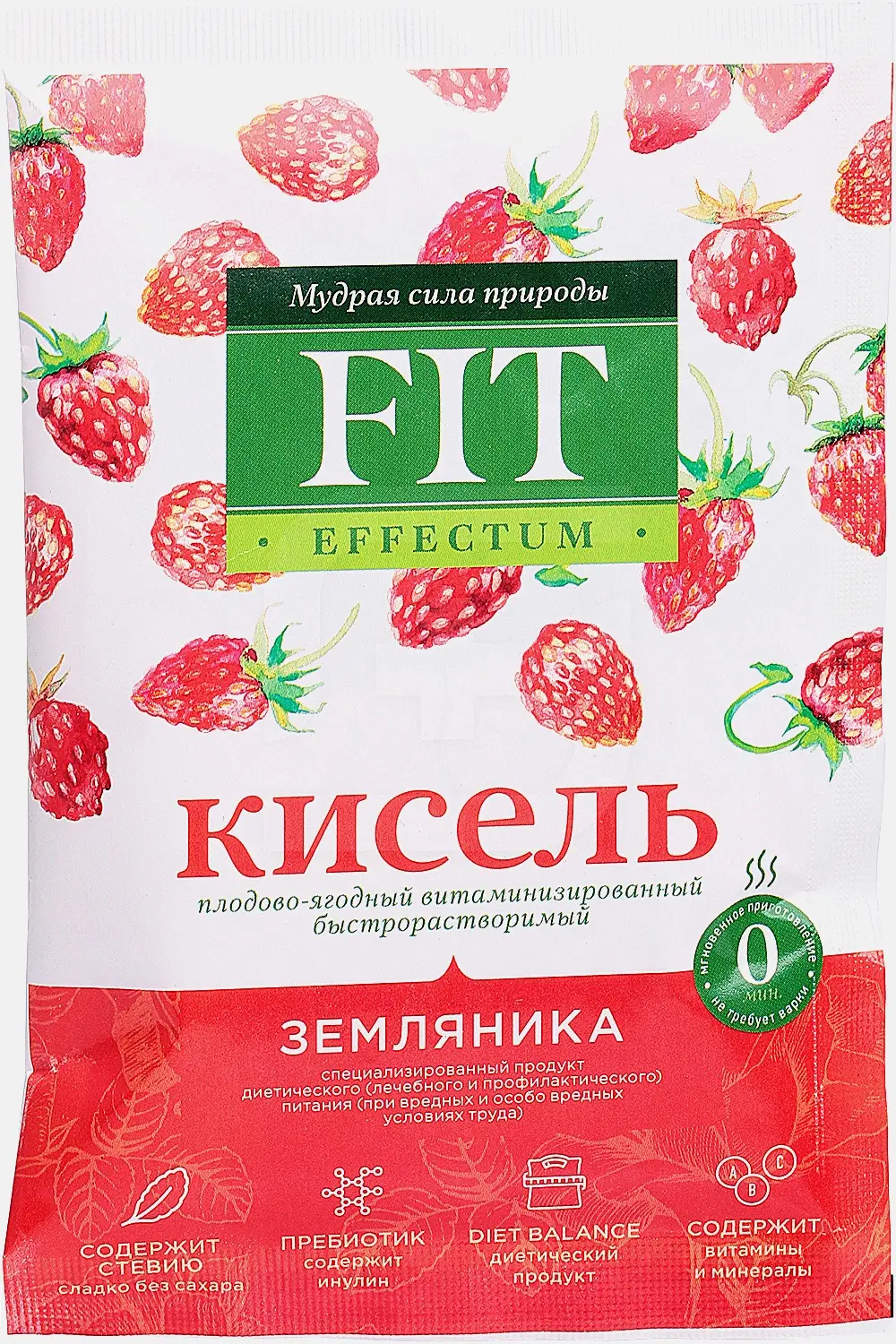 Кисель Fit Parad быстрорастворимый земляника 30г