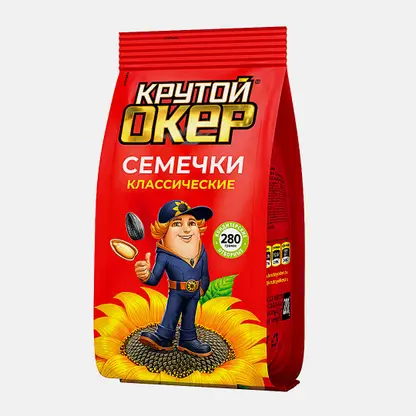Семена подсолнечника Крутой Окер жареные 280г