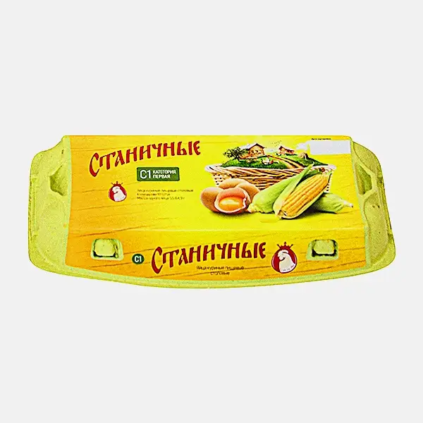 Яйца куриные Птицефабрика Новороссийск Станичные С1 10шт