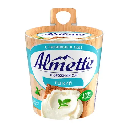 Изображение товара Сыр творожный Almette Лёгкий 53% 150г
