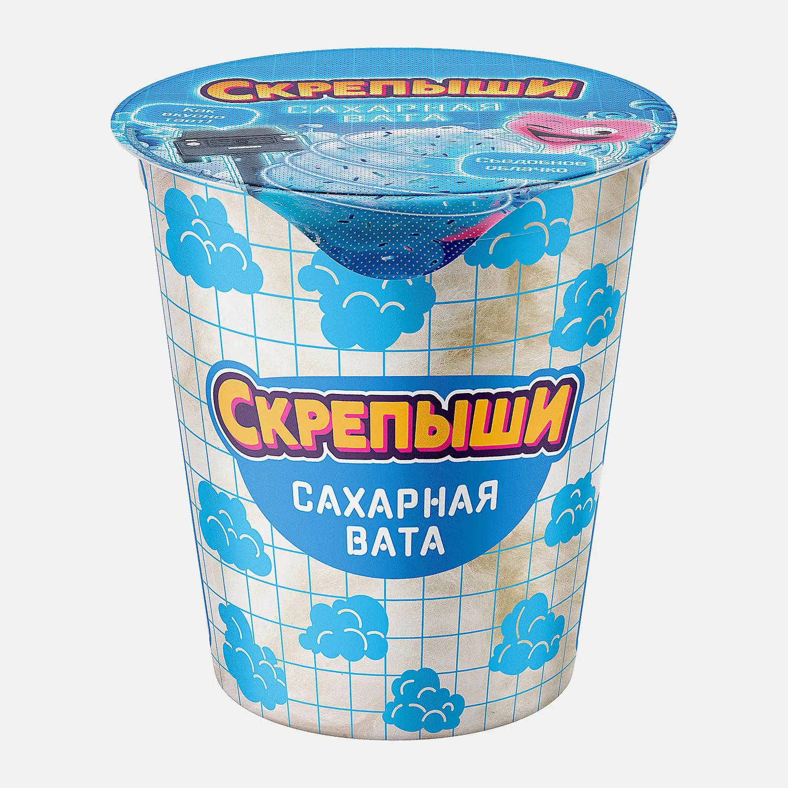Изображение товара Сахарная вата Скрепыши 15г