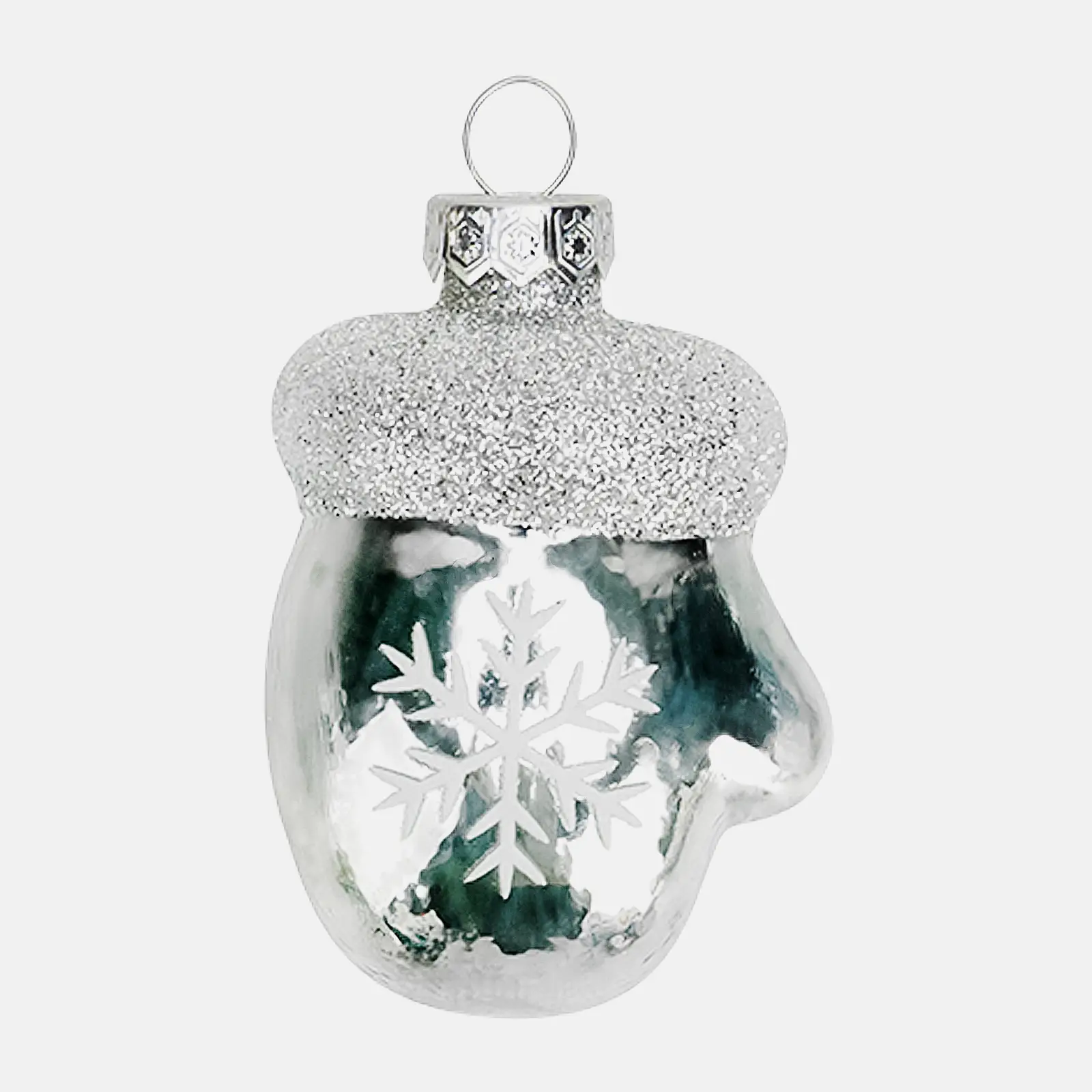 Украшения новогодние Персонажи 7-9см стекло в ассортименте