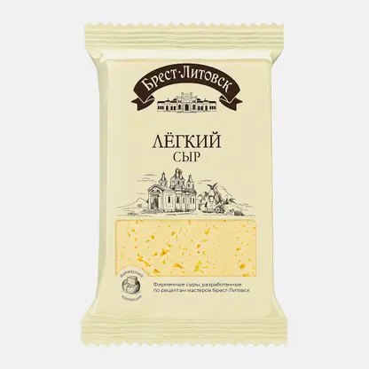 Сыр Брест-Литовск Легкий 35% 200г