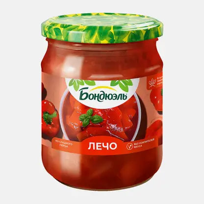 Лечо Bonduelle в томатном соусе 520г