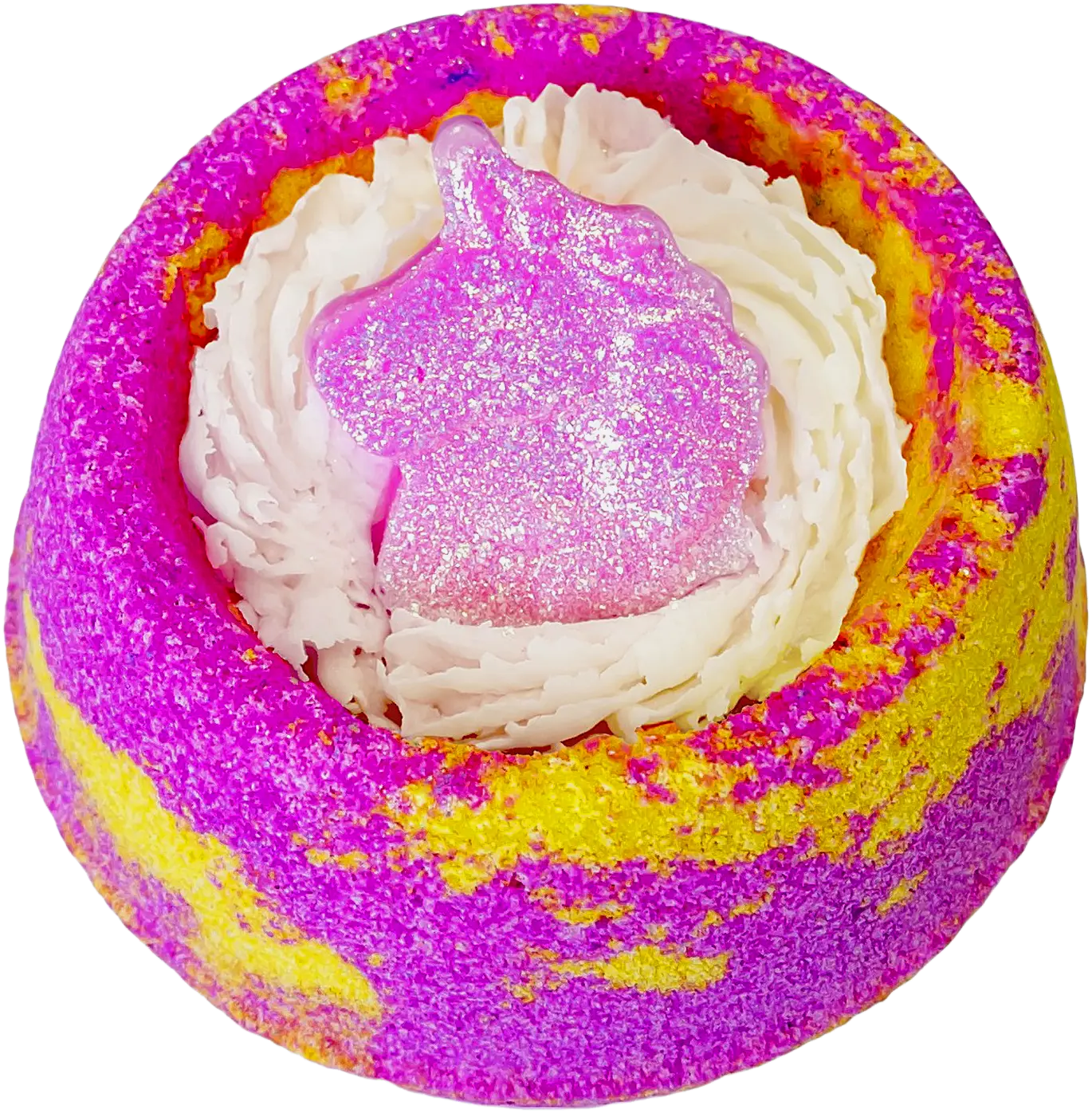 Шар для ванн Fabrik Cosmetology бурлящий Волшебный единорог 205г