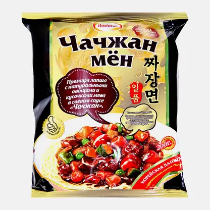 Лапша Доширак Чачжан Мен Корейская 200г
