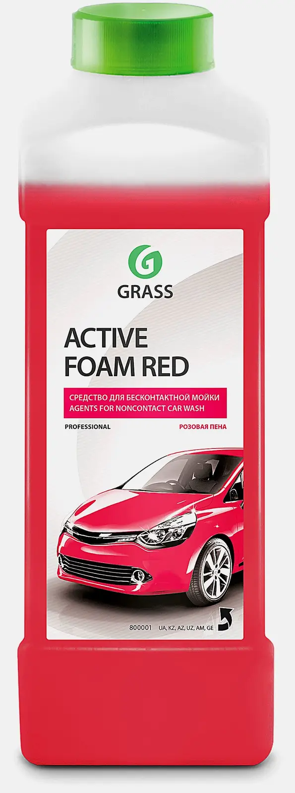 Автошампунь Grass Active Foam Red 1л Автошампунь Grass Active Foam Red 1л