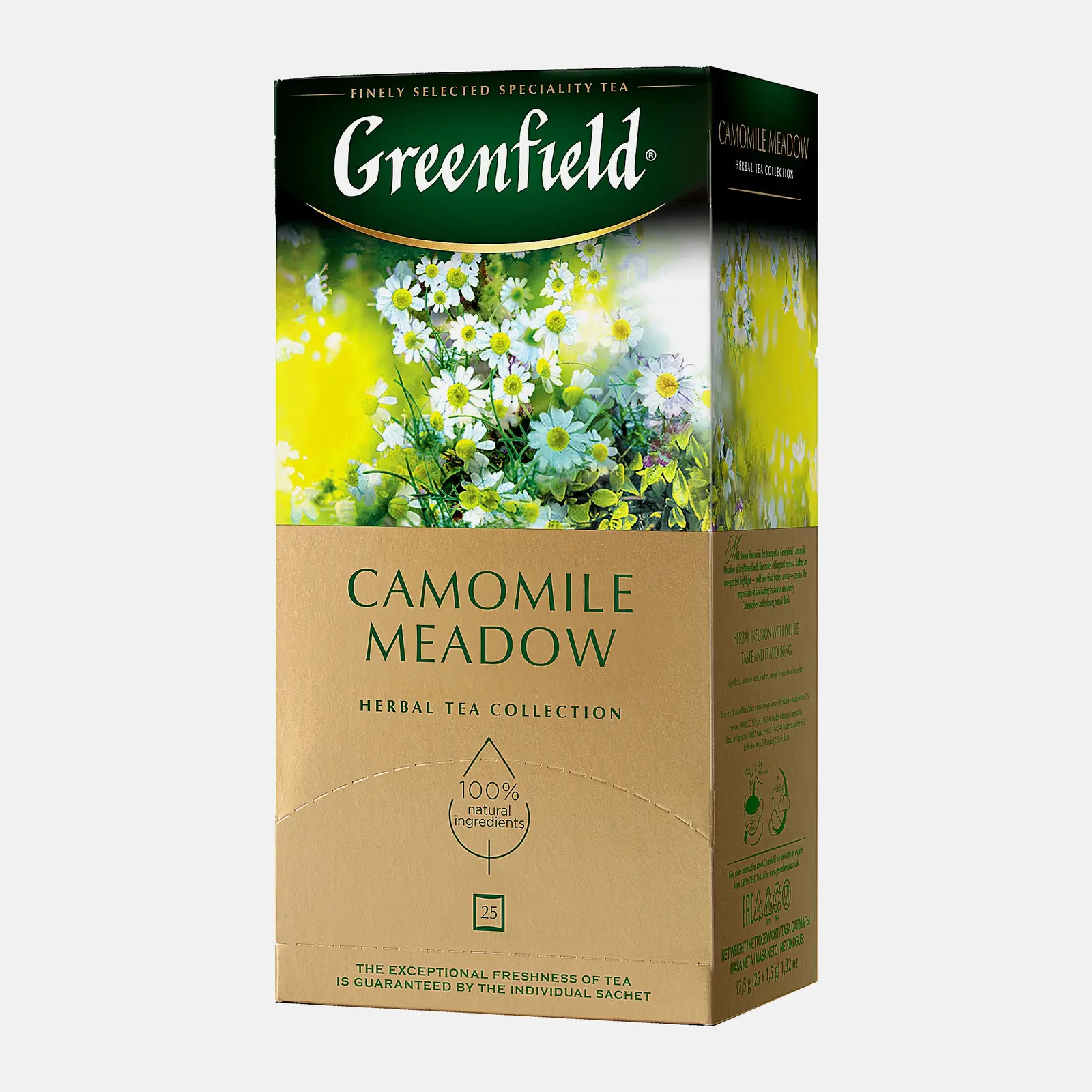 Чайный напиток Greenfield Camomile Meadow личи 25пак
